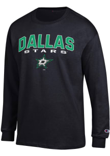 Champion Dallas Stars Black Jersey Long Sleeve T Shirt
