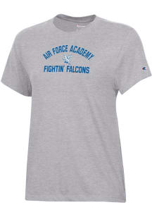 Champion Air Force Falcons Womens Grey Core Short Sleeve T-Shirt