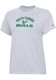 Champion South Florida Bulls Womens Grey Core Short Sleeve T-Shirt