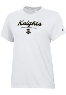 Champion UCF Knights Womens White Core Short Sleeve T-Shirt