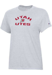 Champion Utah Utes Womens Grey Core Short Sleeve T-Shirt