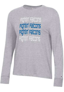 Champion Air Force Falcons Womens Grey Core LS Tee