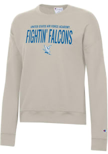 Champion Air Force Falcons Womens Brown Powerblend Crew Sweatshirt