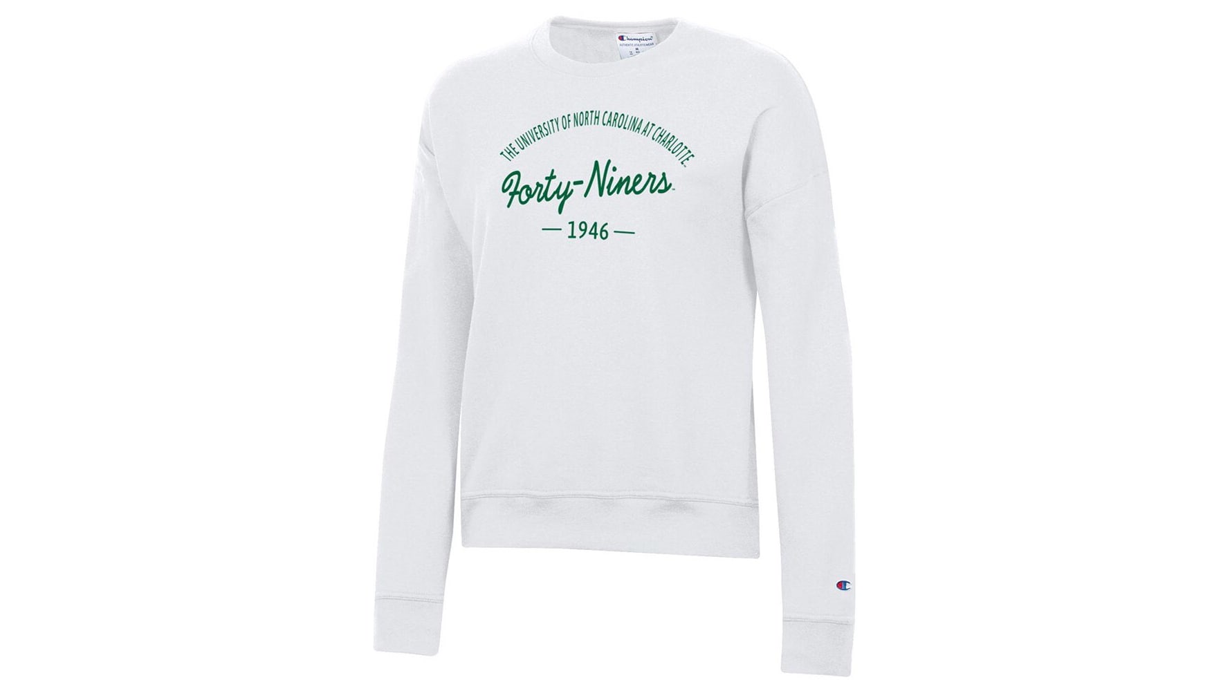 UNCC 49ers Sweatshirts UNC Charlotte Hoodies 49ers Crewnecks - Technical View
