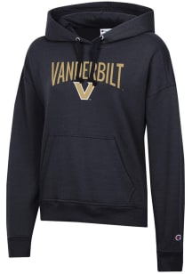 Champion Vanderbilt Commodores Womens Black Powerblend Hooded Sweatshirt