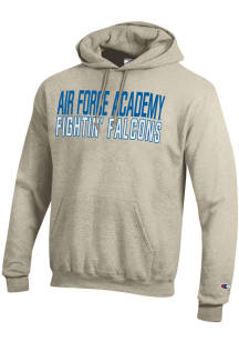 Champion Air Force Falcons Mens Brown Powerblend Long Sleeve Hoodie