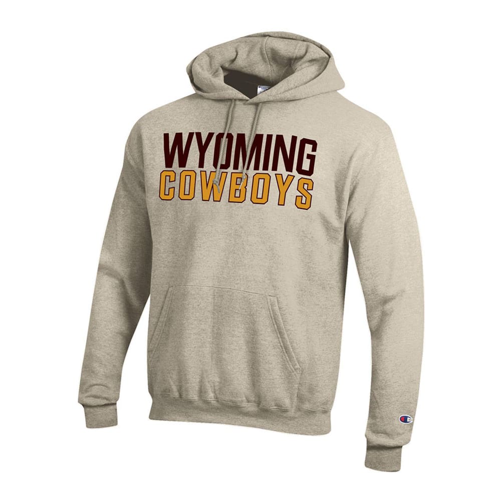 Wyoming Cowboys Traditional Crewneck - Grey University of Wy