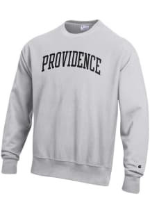 Champion Providence Friars Mens Grey Reverse Weave Long Sleeve Crew Sweatshirt