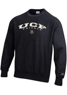 Champion UCF Knights Mens Black Reverse Weave Long Sleeve Crew Sweatshirt