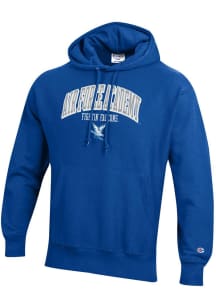 Champion Air Force Falcons Mens Blue Reverse Weave Long Sleeve Hoodie