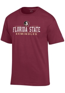 Champion Florida State Seminoles Red Jersey Short Sleeve T Shirt