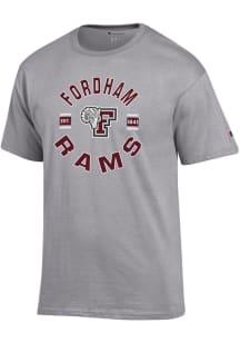 Champion Fordham Rams Grey Jersey Short Sleeve T Shirt