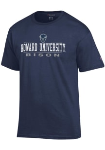 Champion Howard Bison Blue Jersey Short Sleeve T Shirt