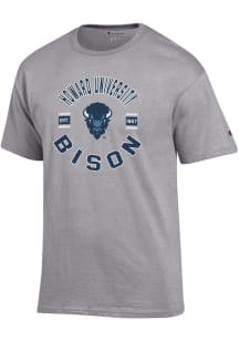 Champion Howard Bison Grey Jersey Short Sleeve T Shirt
