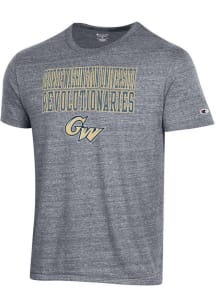 Champion George Washington Revolutionaries Grey Tri-Blend Short Sleeve Fashion T Shirt