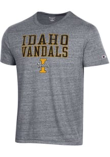Champion Idaho Vandals Grey Tri-Blend Short Sleeve Fashion T Shirt