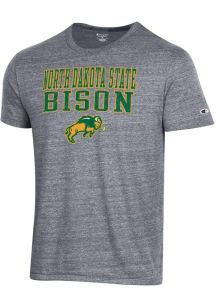 Champion North Dakota State Bison Grey Tri-Blend Short Sleeve Fashion T Shirt