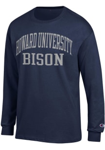 Champion Howard Bison Blue Jersey Long Sleeve T Shirt