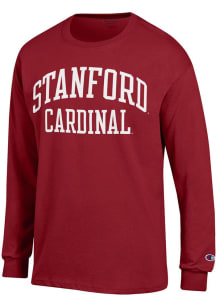 Champion Stanford Cardinal Red Jersey Long Sleeve T Shirt