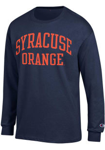 Champion Syracuse Orange Blue Jersey Long Sleeve T Shirt