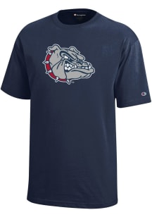 Champion Gonzaga Bulldogs Youth Blue Core Short Sleeve T-Shirt