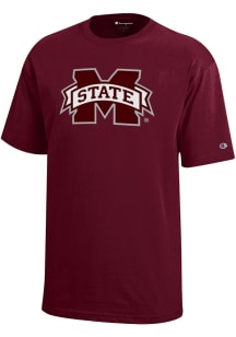 Champion Mississippi State Bulldogs Youth Red Core Short Sleeve T-Shirt