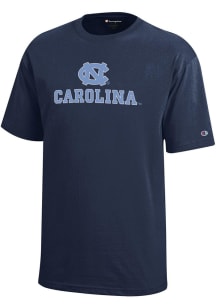 Champion North Carolina Tar Heels Youth Blue Core Short Sleeve T-Shirt