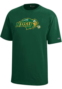 Champion North Dakota State Bison Youth Green Core Short Sleeve T-Shirt