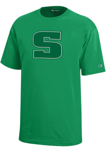 Champion Slippery Rock Youth Green Core Short Sleeve T-Shirt