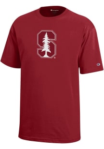 Champion Stanford Cardinal Youth Red Core Short Sleeve T-Shirt