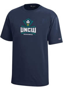Champion UNCW Seahawks Youth Blue Core Short Sleeve T-Shirt