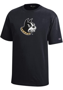 Champion Wofford Terriers Youth Black Core Short Sleeve T-Shirt