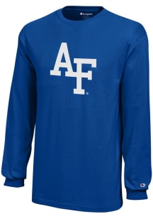 Champion Air Force Falcons Youth Blue Core Long Sleeve T-Shirt