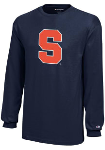 Champion Syracuse Orange Youth Blue Core Long Sleeve T-Shirt