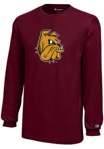 Champion UMD Bulldogs Youth Red Core Long Sleeve T-Shirt