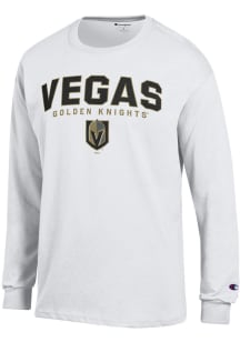 Champion Vegas Golden Knights White Jersey Long Sleeve T Shirt