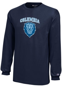 Champion Columbia College Cougars Youth Blue Core Long Sleeve T-Shirt