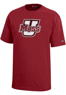 Champion Massachusetts Minutemen Youth Cardinal Core Short Sleeve T-Shirt