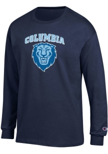 Champion Columbia College Cougars Blue Jersey Long Sleeve T Shirt