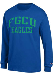 Champion Florida Gulf Coast Eagles Blue Jersey Long Sleeve T Shirt