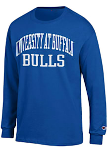 Champion Buffalo Bulls Blue Jersey Long Sleeve T Shirt