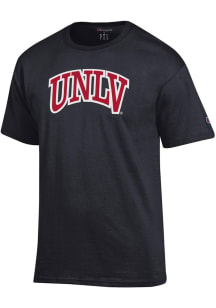 Champion UNLV Runnin Rebels Black Jersey Short Sleeve T Shirt