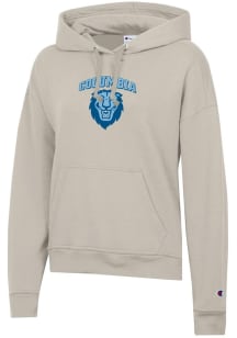 Champion Columbia College Cougars Womens Brown Powerblend Hooded Sweatshirt