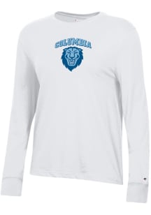 Champion Columbia College Cougars Womens White Core LS Tee