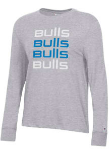 Champion Buffalo Bulls Womens Grey Core LS Tee