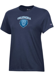 Champion Columbia College Cougars Womens Blue Core Short Sleeve T-Shirt
