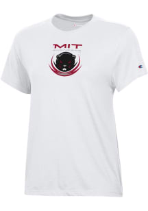 Champion MIT Engineers Womens White Core Short Sleeve T-Shirt