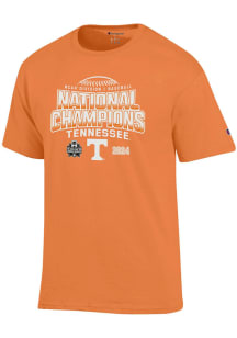 Champion Tennessee Volunteers Orange College World Series Champions 2024 Jersey Short Sleeve T S..