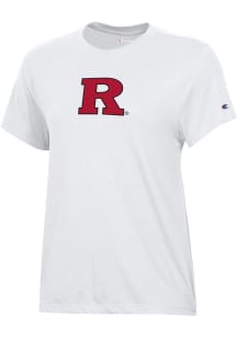 Rutgers Scarlet Knights White Champion Core Short Sleeve T-Shirt