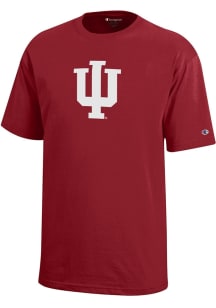 Youth Indiana Hoosiers Cardinal Champion Core Short Sleeve T-Shirt